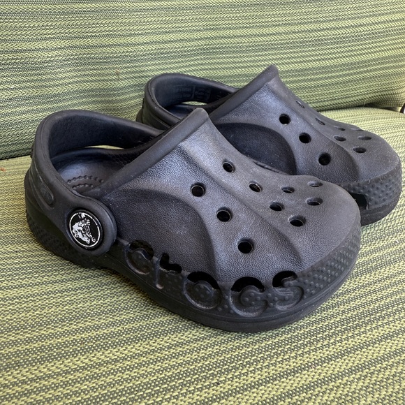 CROCS Black Toddler 6 - Picture 1 of 5